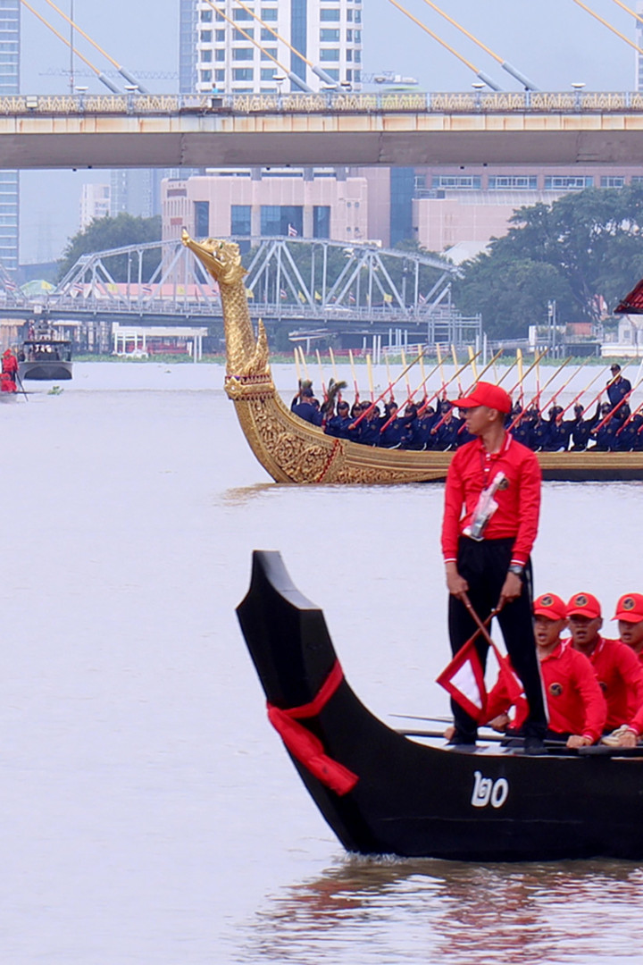 Royal Barge Procession holds seventh rehearsal