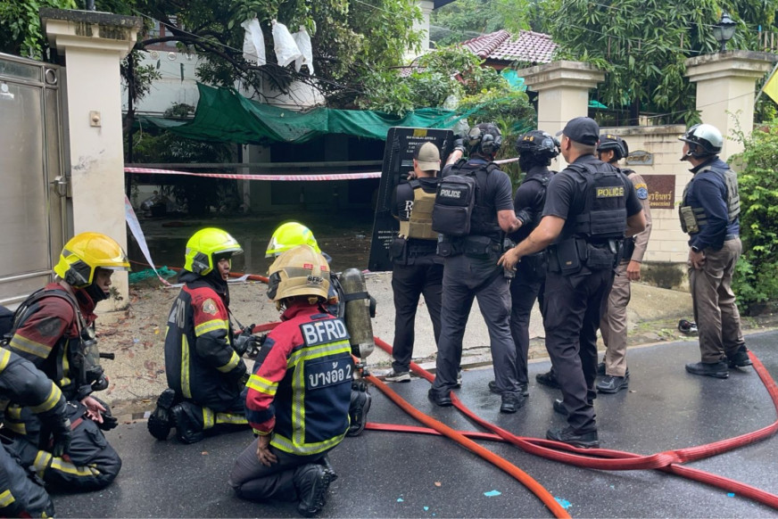 Retired general’s son sets house ablaze, takes own life