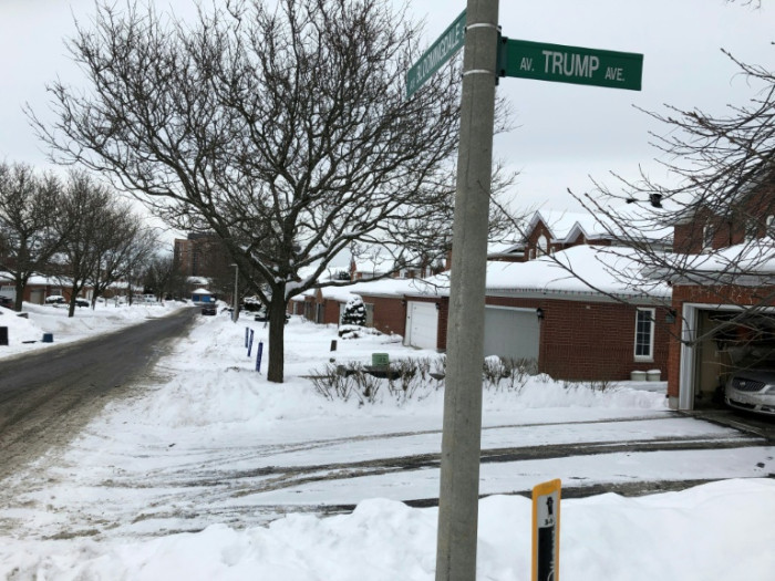 Canadian capital to rename 'Trump Ave'