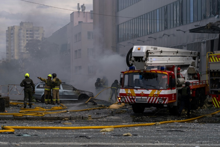 Russia has increasingly hit Ukraine's capital, Kyiv, during the daytime. (Photo: AFP)