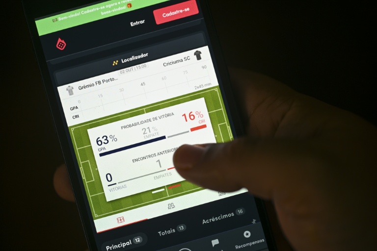 Gambling has exploded in Brazil in recent years, dragging many into debt, and opinion polls show strong voter opposition to the industry. (Photo: AFP)