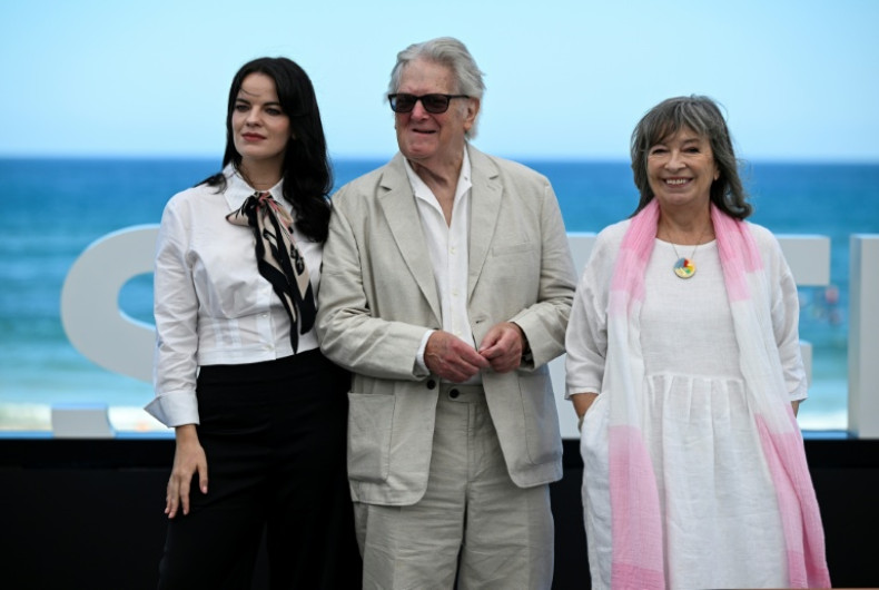 Filmmaker Mike Leigh wins top prize at Spain festival with 'last film'