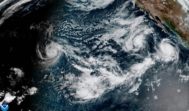 Hurricane Polo is expected to make landfall in a small town off Mexico's Pacific coast. (Photo: AFP)
