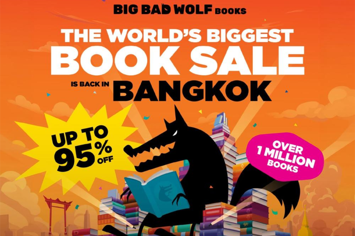 Big Bad Wolf Books' annual sale running now at Platinum Pop