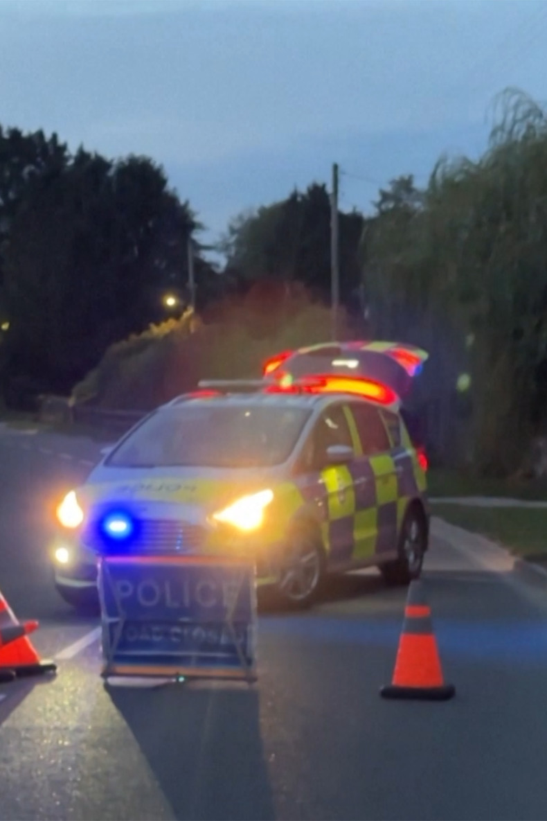 British police arrest five near US air base on terrorism suspicion