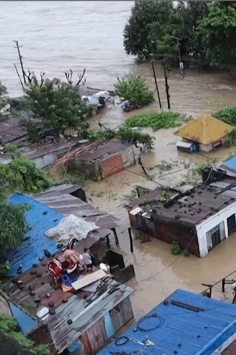 Floods, landslides kill dozens in India and Nepal