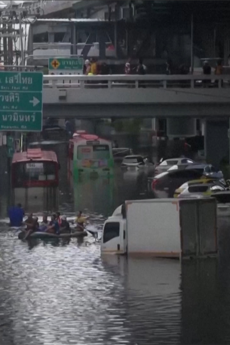 Bangkok declared a disaster zone as flooding persists