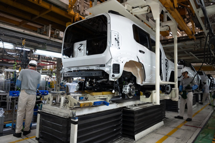 Toyota suspending work at three Thai plants from Oct 5-10 - Bangkok Post