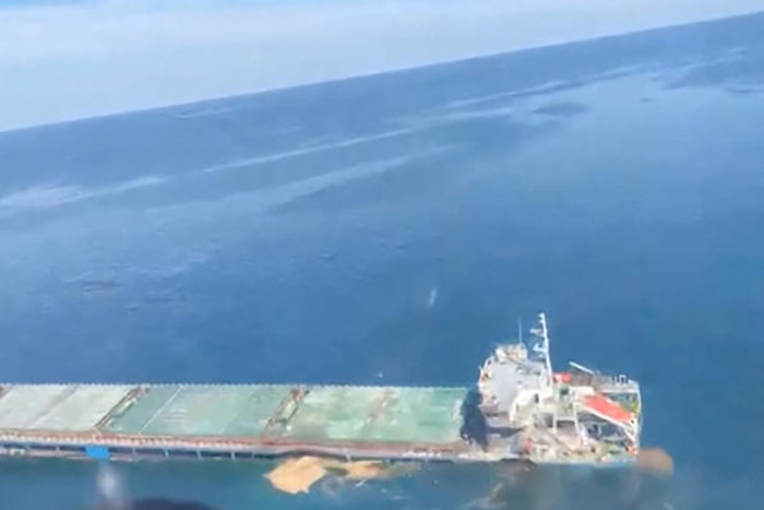 Two dead, 11 rescued after fire onboard ship in Black Sea - Bangkok Post
