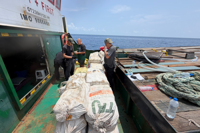 Philippines-bound ‘ice’ seized in Gulf of Thailand