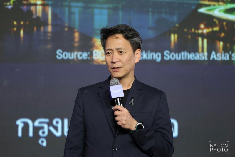 Mr Pratthana says Thailand is shifting from relying on foundational digital infrastructure for basic economic support to establishing an intelligent economy driven by AI. (Supplied photo)