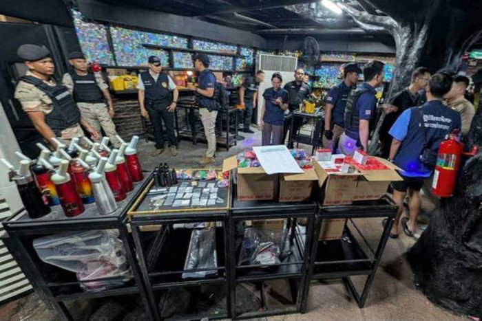 Cops transferred after venue raid