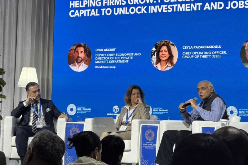 Firms with more growth potential should earn greater resources than less productive ones to drive the country's productivity, according to the World Bank. Molpasorn Shoowong