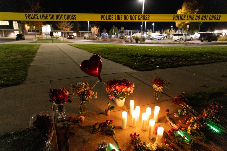 Three children and one teacher were shot dead at an elementary school in Oregon. (Photo: AFP)