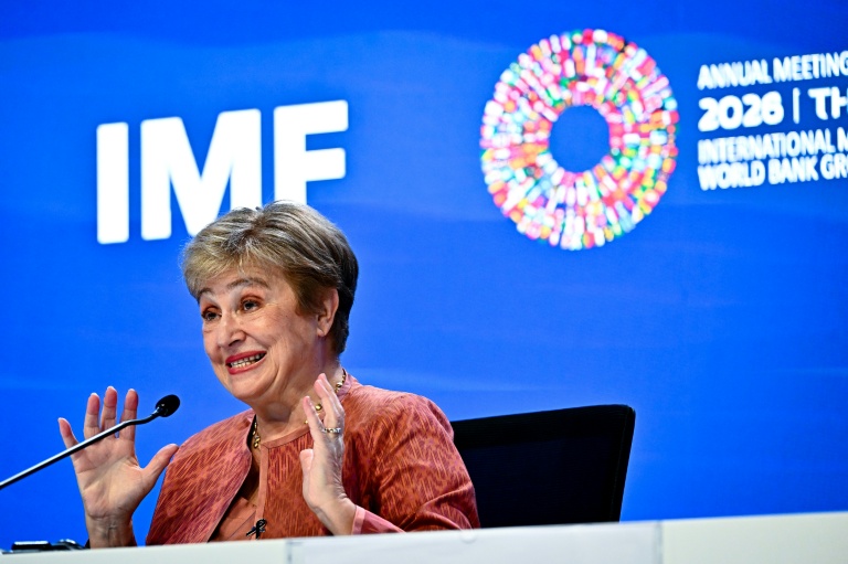 “Inflation is like a tax on the poor,” says IMF managing director Kristalina Georgieva, adding that this week’s meetings in Bangkok focused heavily on the global challenge of higher prices. (Photo: AFP)