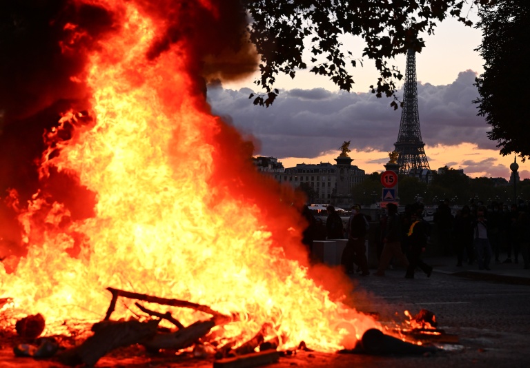 The violence erupted from demonstrations denouncing the high cost of living. AFP