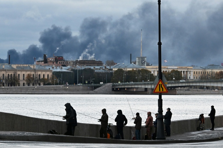 Ukraine carried out a large attack on Saint Petersburg as it accuses Russia of violating Donald Trump's ceasefire dozens of times