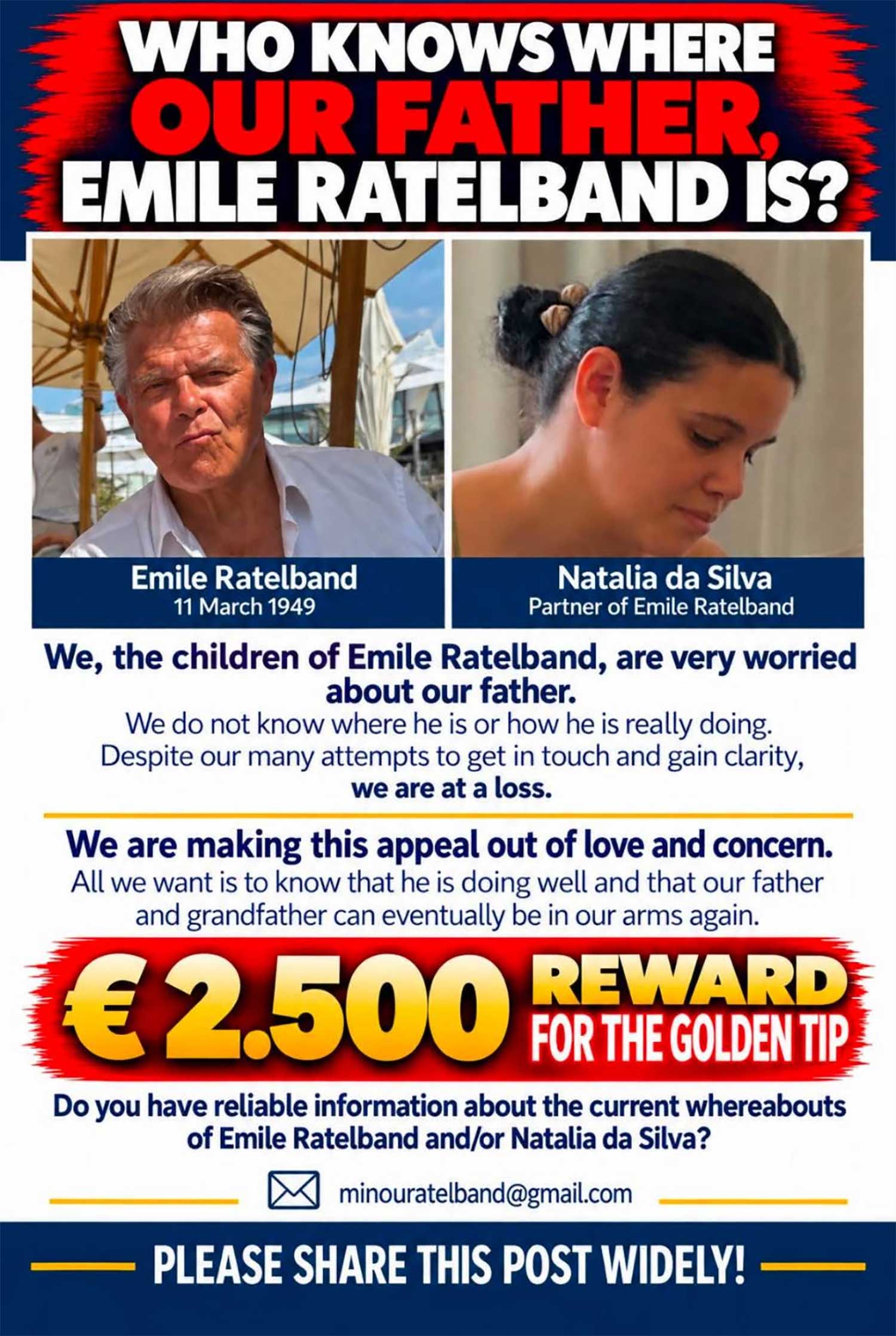 Missing Dutch celebrity left Thailand late last year: police