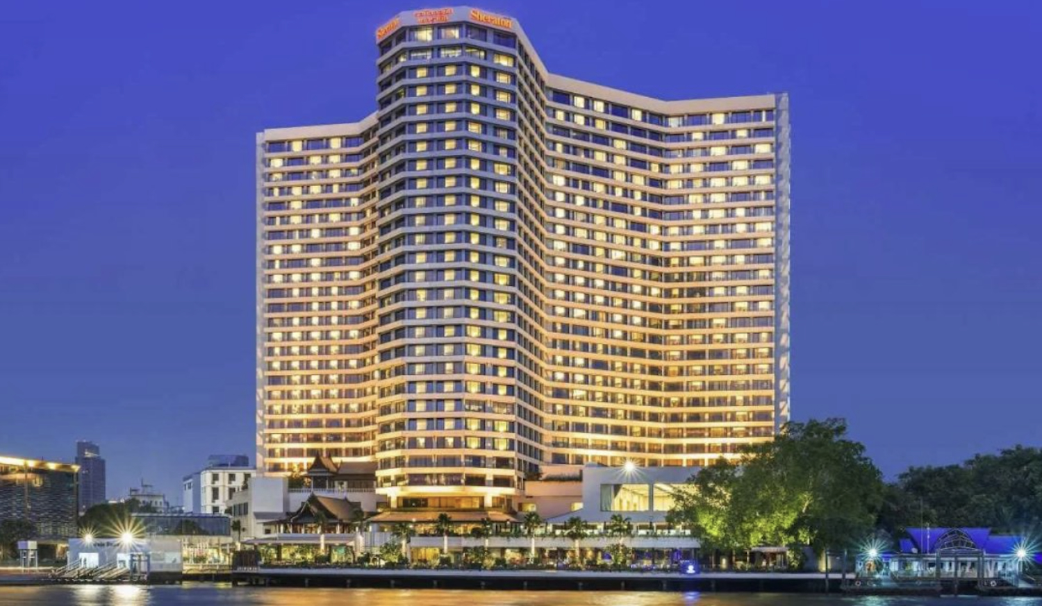 The 726-room Royal Orchid Sheraton Hotel in Bangkok was developed in 1978 by Italian-Thai Development and acquired in 1985 by Royal Orchid Hotel (Thailand) Plc.