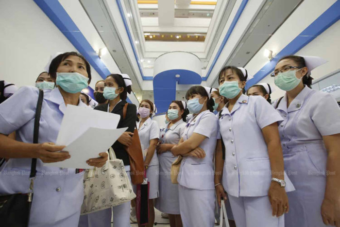 Nurses oppose community volunteer plan - Bangkok Post