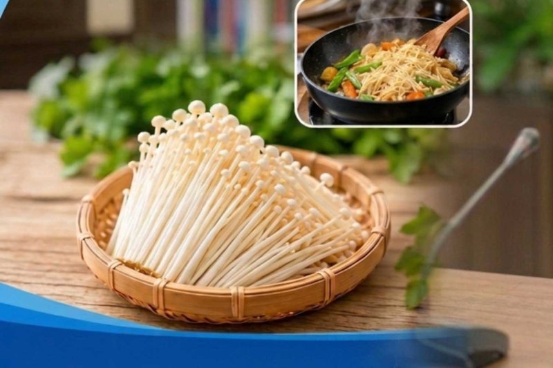 Enoki mushrooms (photo: FDA)