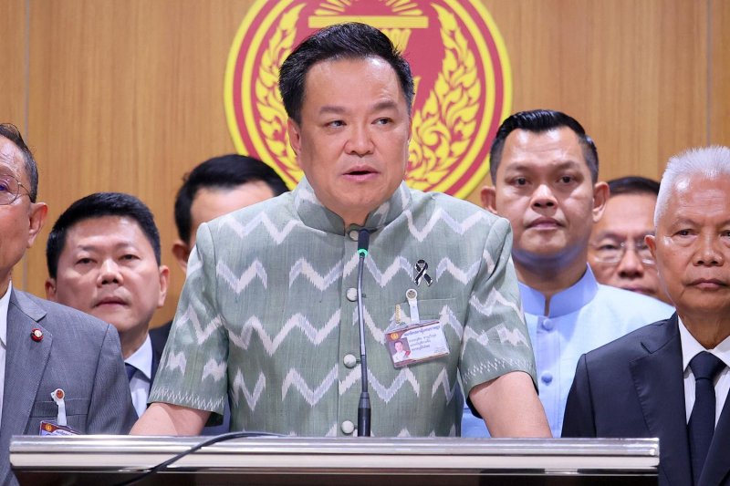 PM Anutin faced intense criticism for Hat Yai flood response last year.