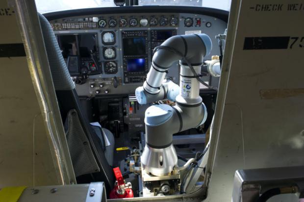 That pilot in the cockpit may  someday be a robot