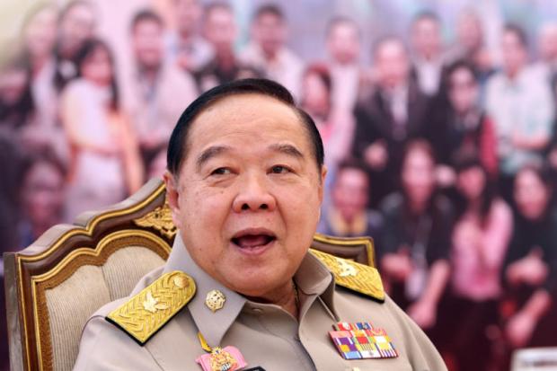 Prawit rejects link between peace talks, fatal shooting