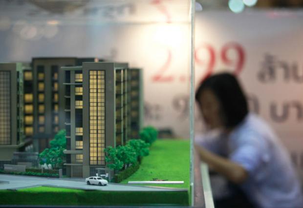 A condominium project model at a housing fair. Thailand is ranked the fifth favourite country for Chinese property buyers. PAWAT LAOPAISARNTAKSIN