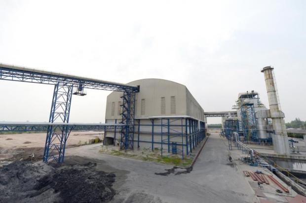 Buriram Sugar's biomass power plant in Buri Ram province. The company wants to build a fourth biomass plant with capacity of 9.9 megawatts.