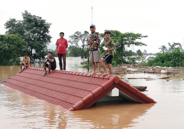 Dam disaster hits Laos