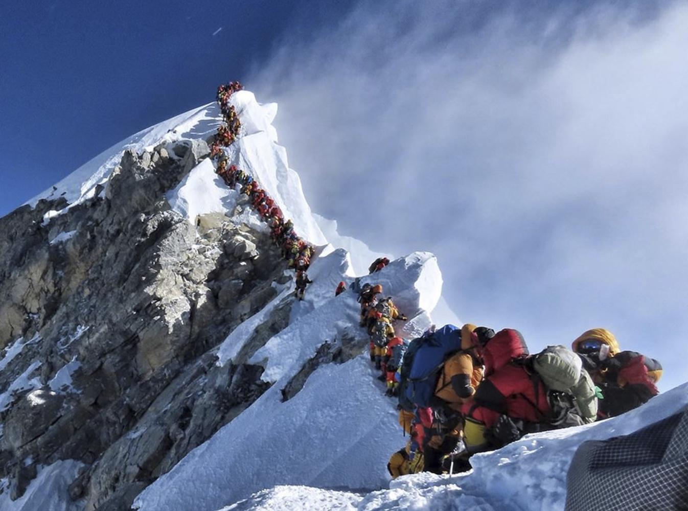 Mount Everest 'traffic jam' needs action