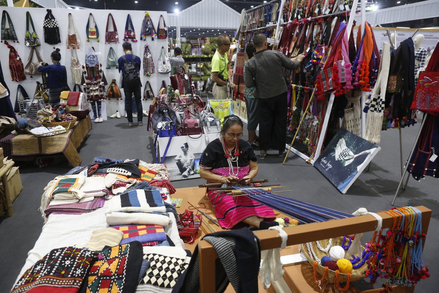 Bangkok Post Nineday Otop fair at Challenger Hall