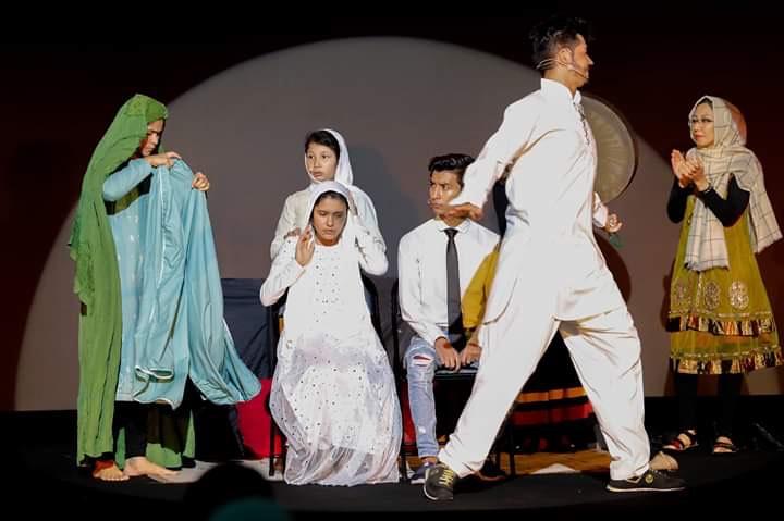 Life as Afghan refugees, depicted on Malay stage