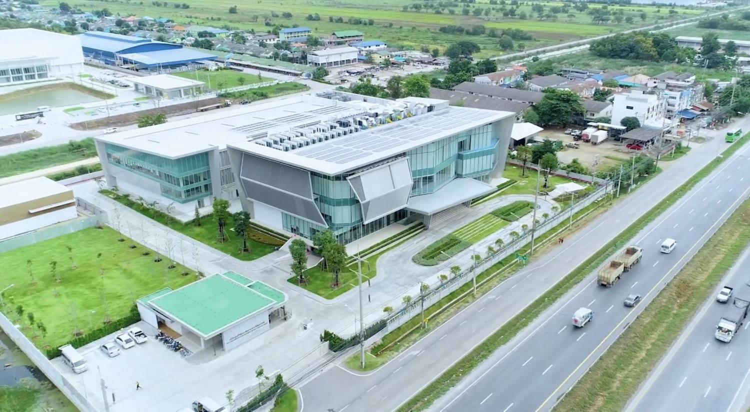 An artist's rendition of the CPF R&D centre in Wang Noi district, Ayutthaya province.