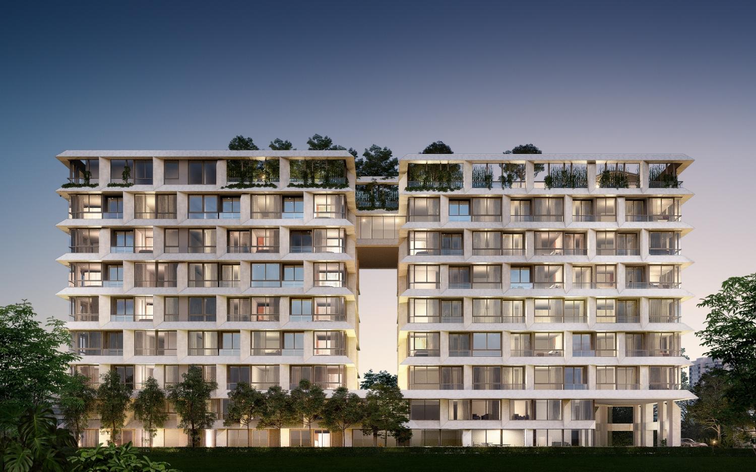 A digital rendition of Holme Ekkamai 22, an eight-storey condominium project with 90 units on Ekkamai Soi 22, set to launch on Nov 9. A digital rendition of Holme Ekkamai 22, an eight-storey condominium project with 90 units on Ekkamai Soi 22, set to launch on Nov 9.