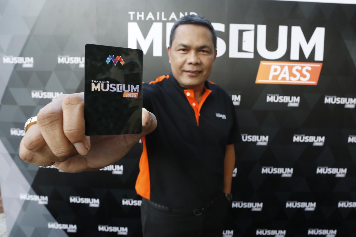 Mr Rames presents the Thailand Museum Pass, which will offer entry to participating museums.