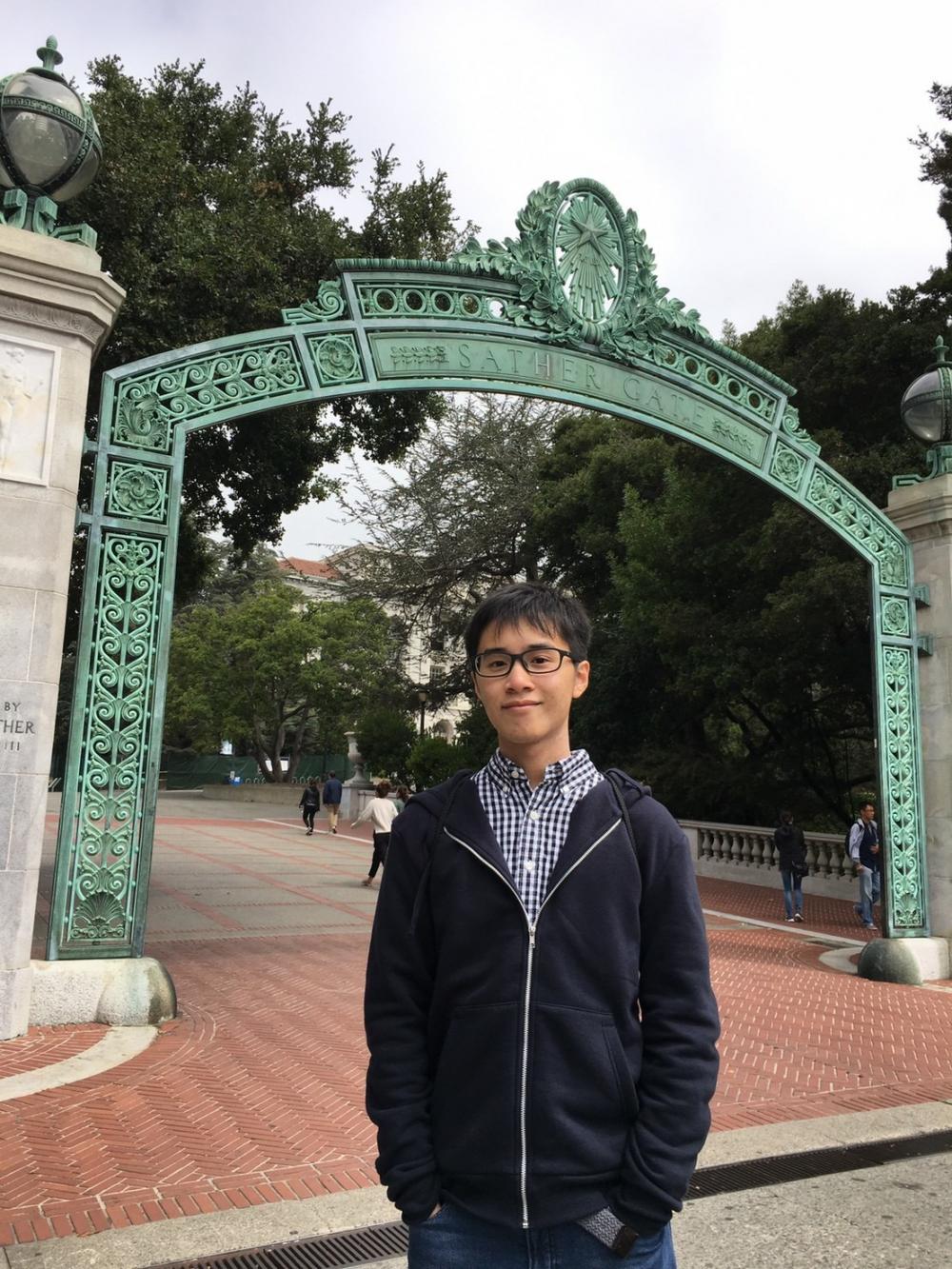 hasty return: Ken Lohatepanont, a political science major at the University of California, Berkeley.
