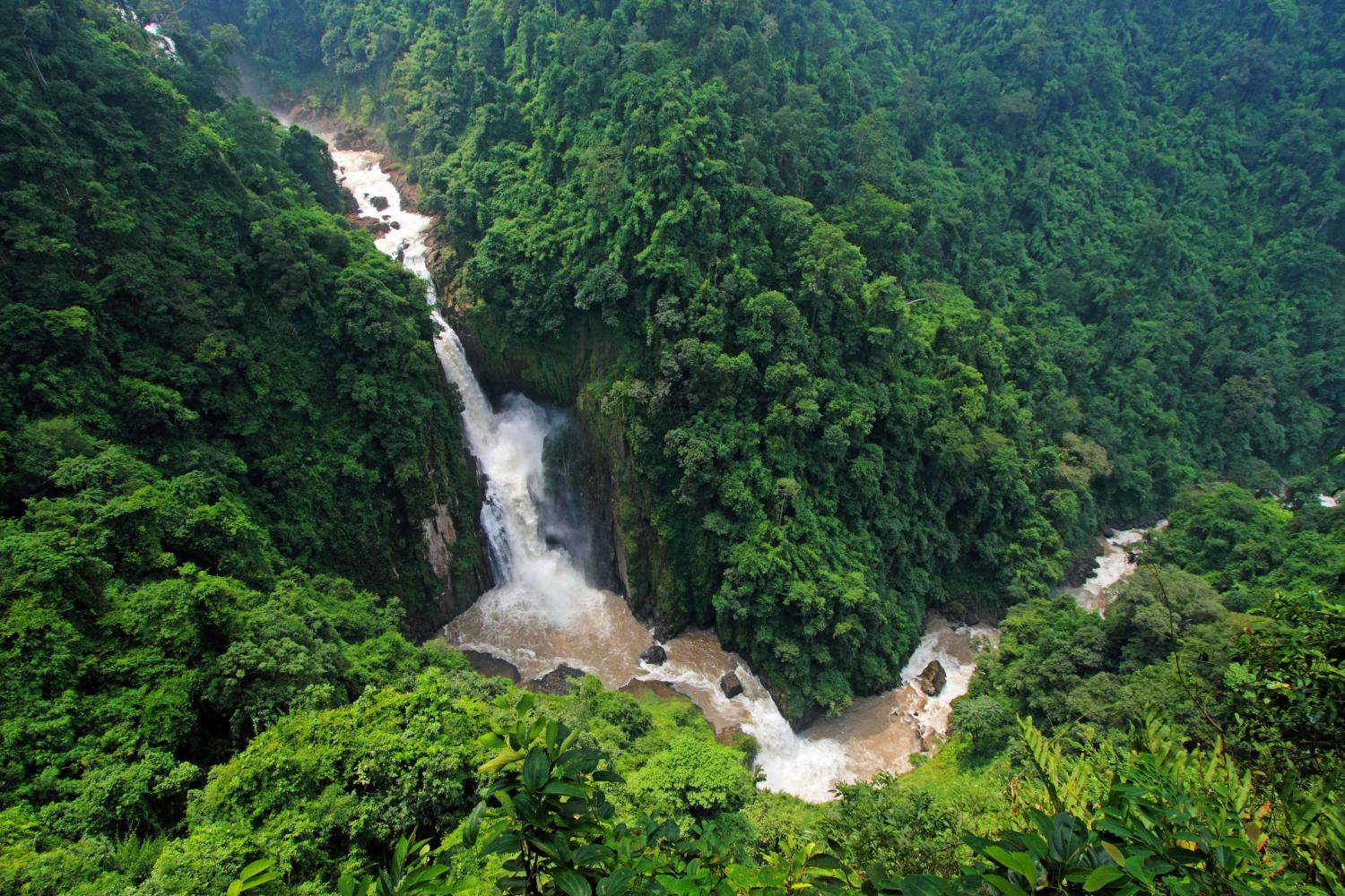 A bird's-eye view of Haew Narok Waterfall. (Photos courtesy of Khao Yai National Park)