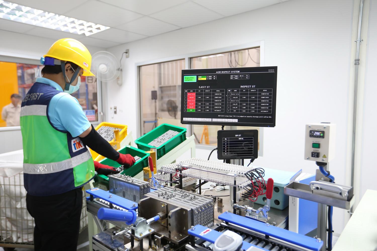 An engineer works at an auto parts facility in Chachoengsao province in the Eastern Economic Corridor. The EEC has seen a gradual increase in investments.