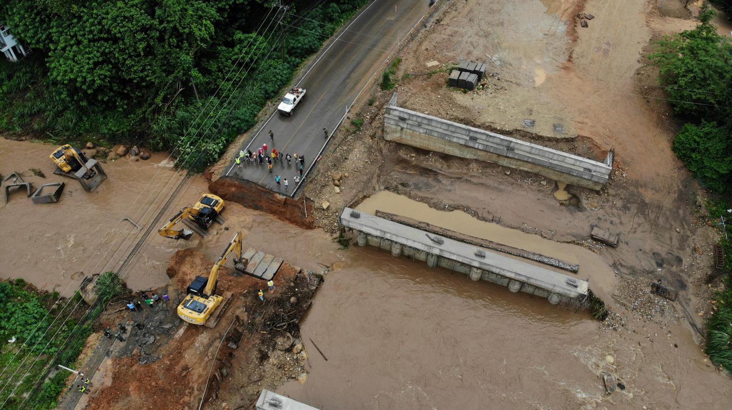 Runoff, mudslides hit upper North