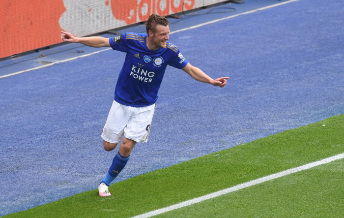 Hail Vardy! Silver Fox joins the 100 club