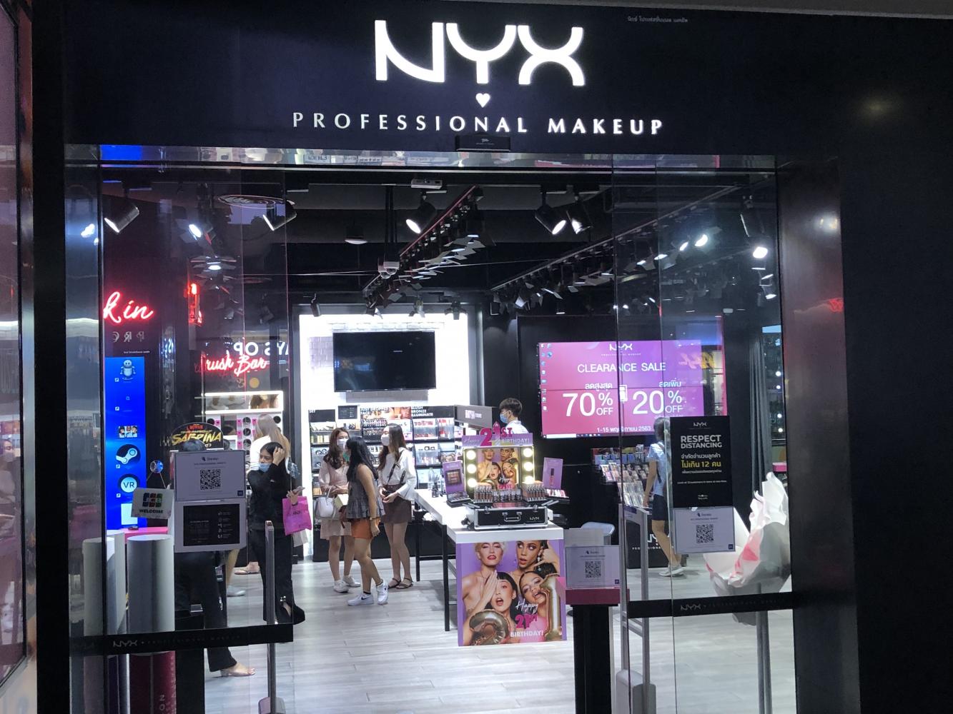 L'Oreal pulls NYX shops, indicative of poor sales