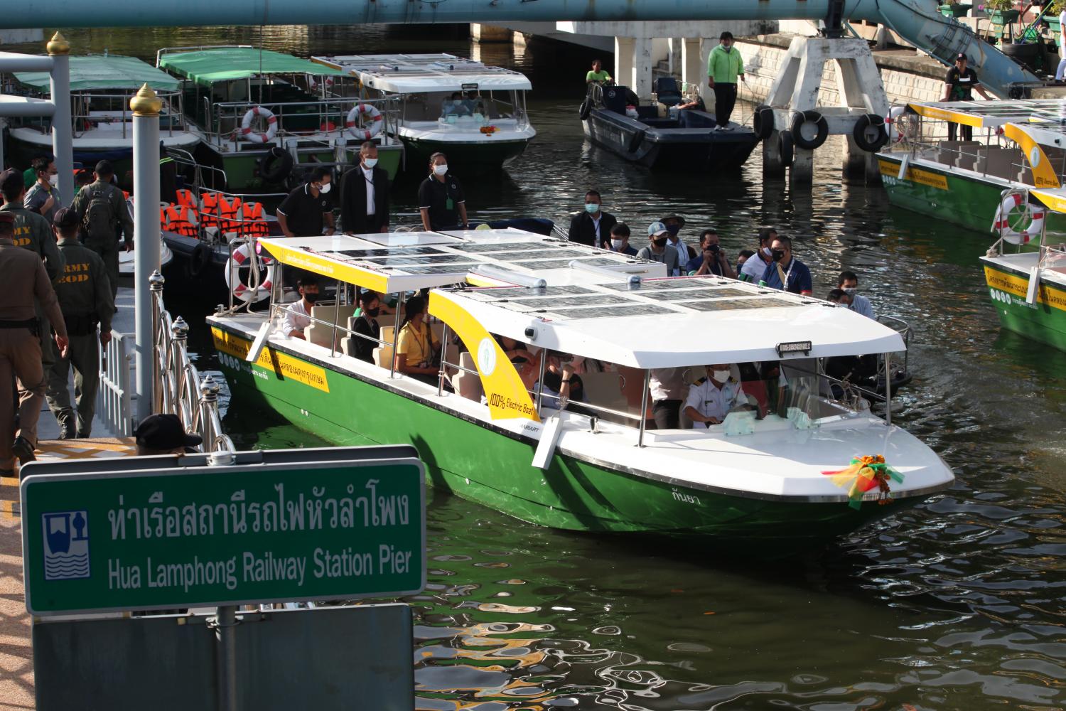 PM launches electric canal boat service