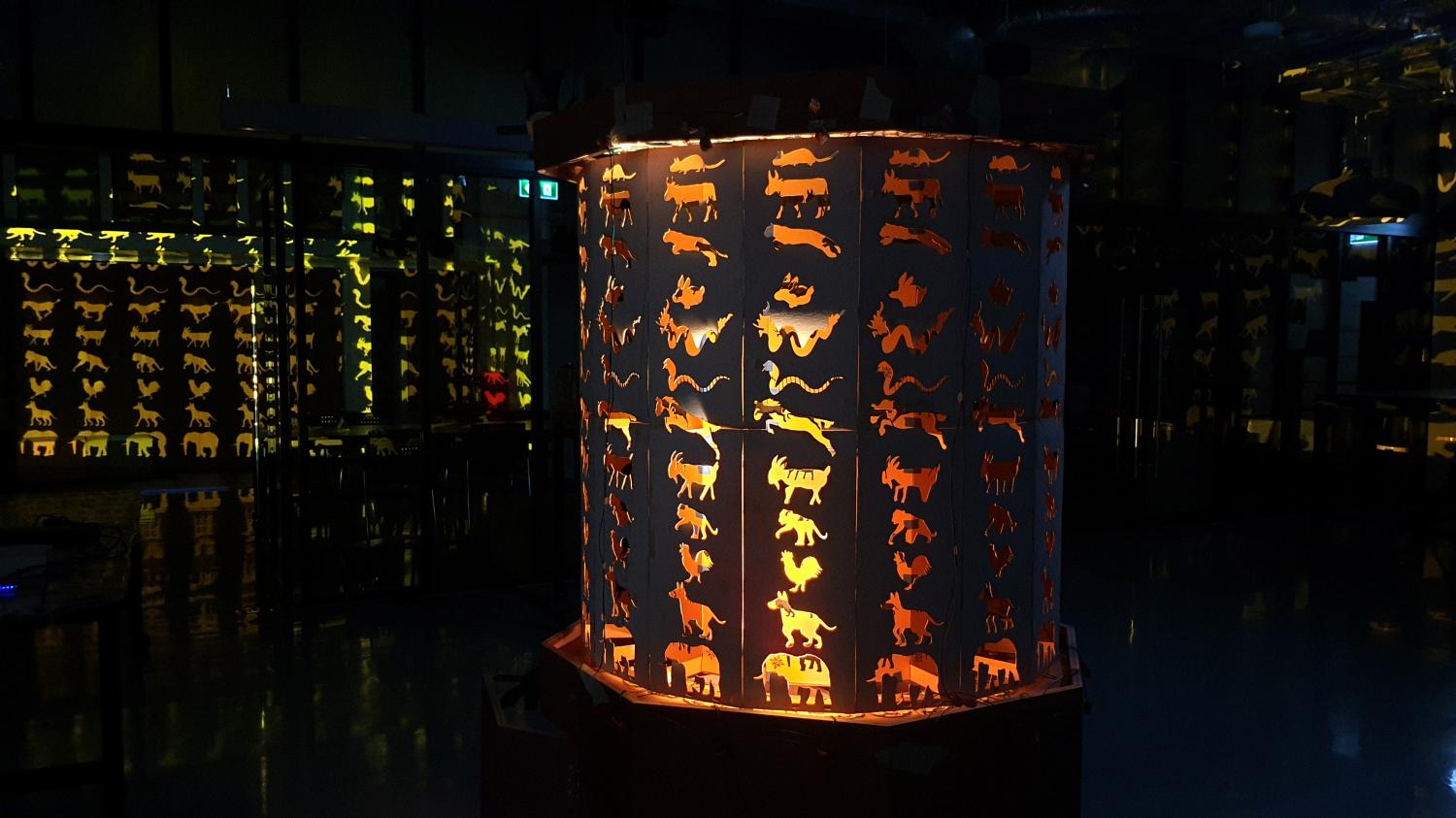 The 'Lantern Cycle' exhibition. Photos courtesy of Chiang Mai Design Week