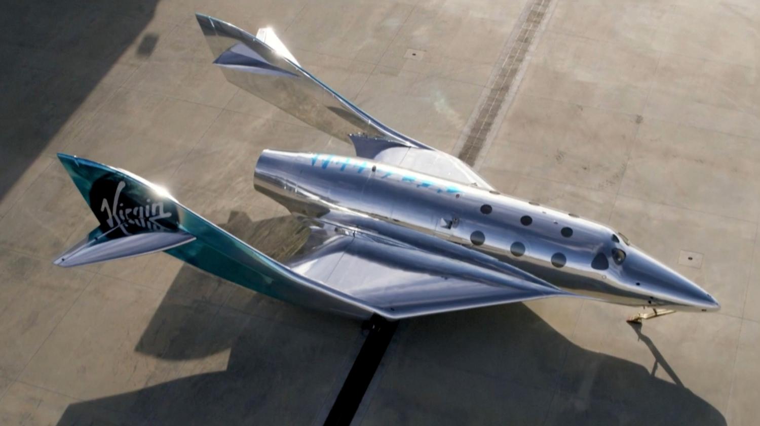 Virgin Galactic unveils new spacecraft Imagine