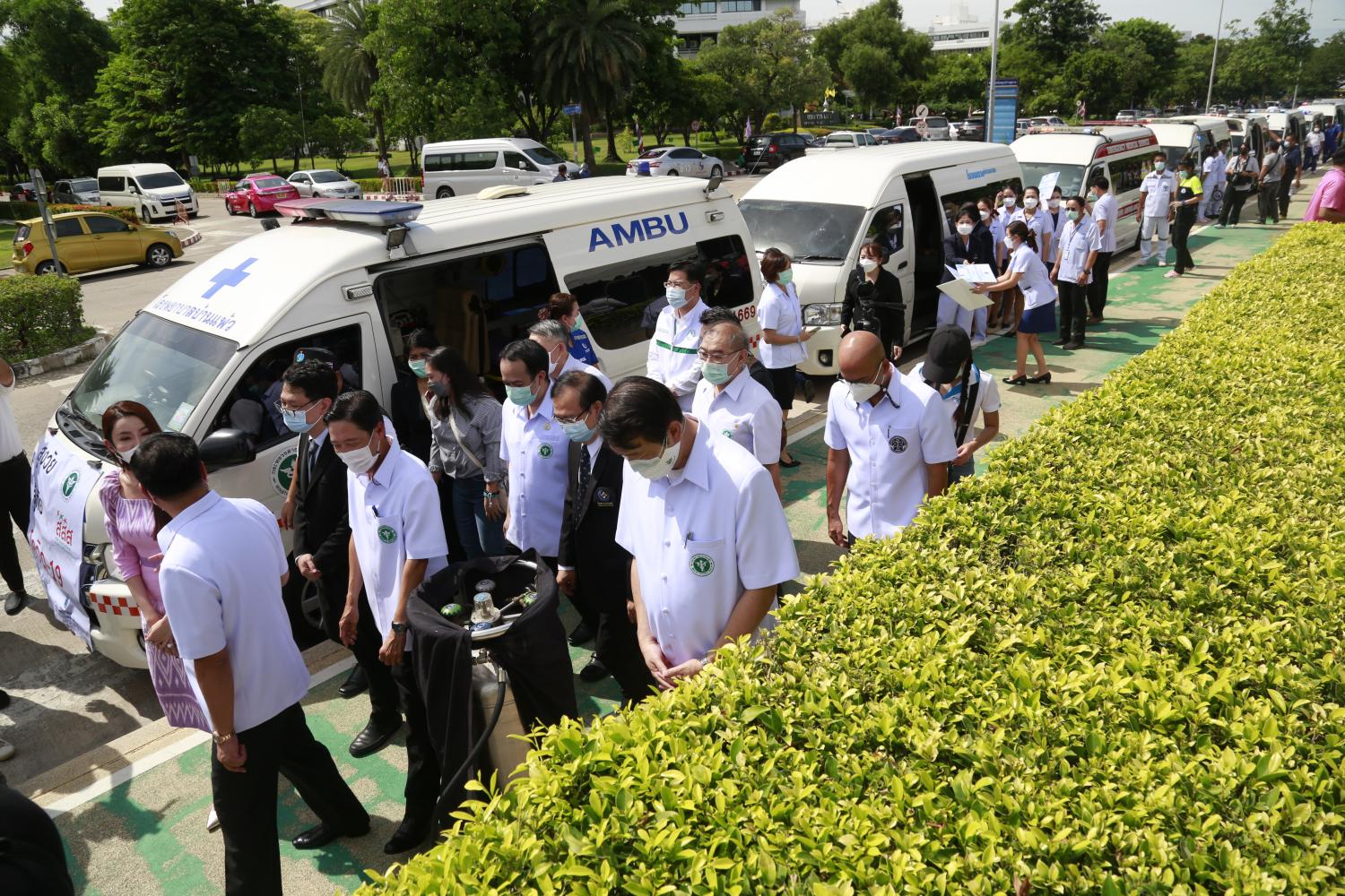 Mobile jab units for senior citizens