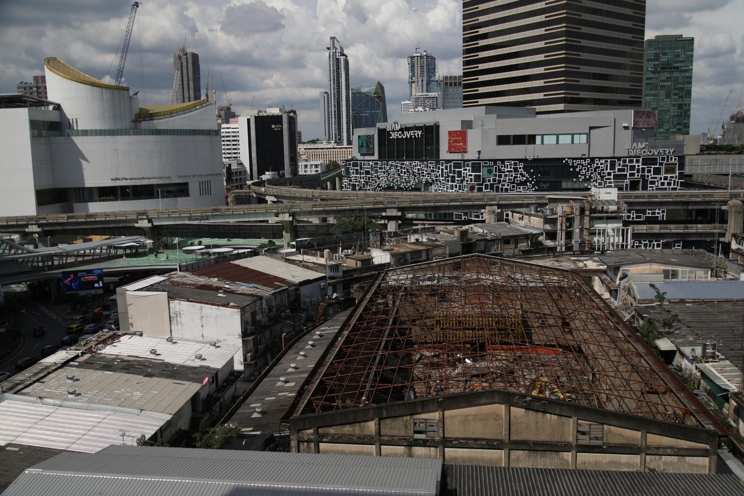 The remains of Scala theatre in Siam Square after demolition late last month. Photo: Arnun Chonmahatrakool