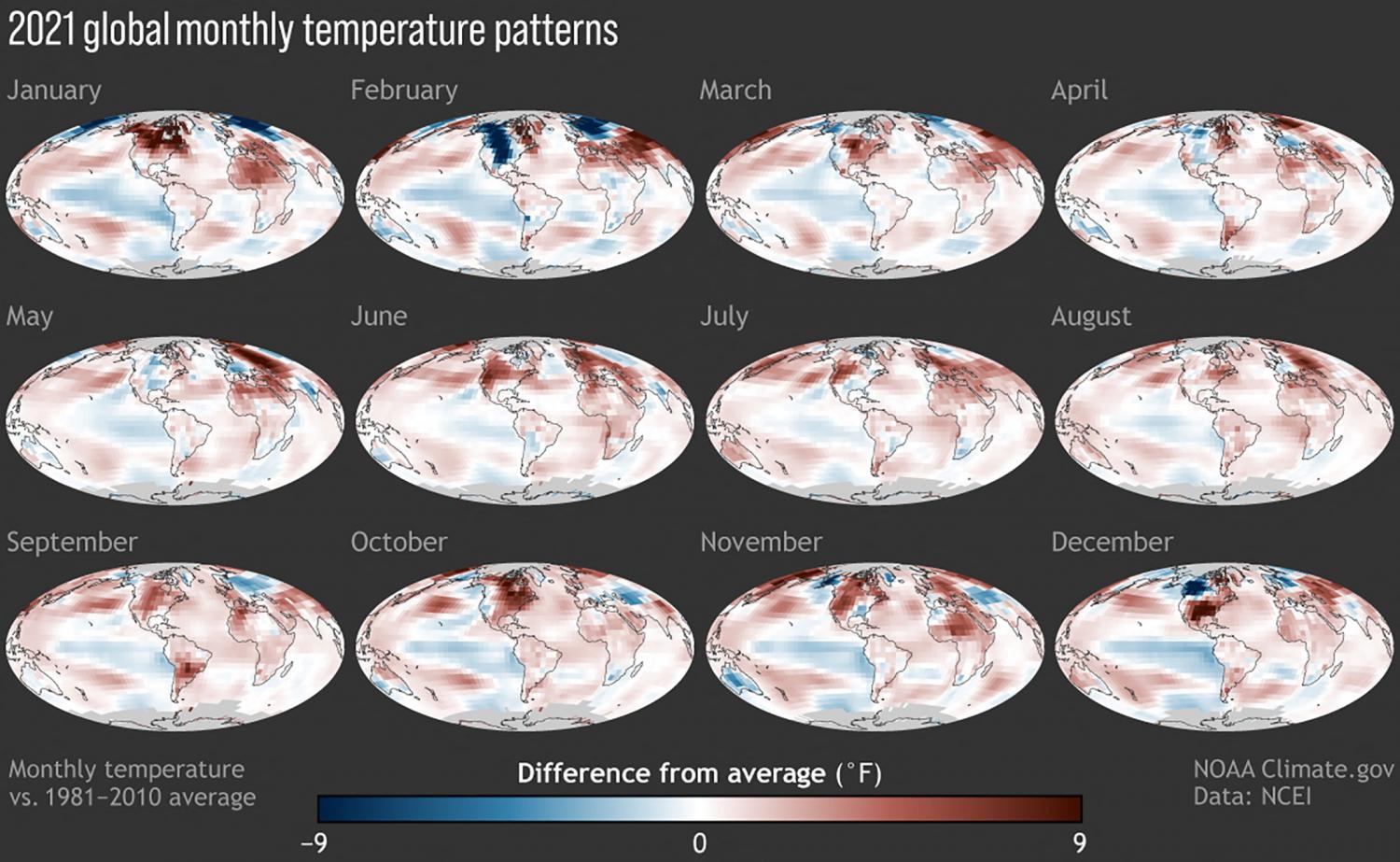Satellite data illustrate that the last eight years were the eight hottest and the last decade was the warmest since record-keeping began in 1880, in a graphic released on Jan 13. (Photo: Reuters) Satellite data illustrate that the last eight years were the eight hottest and the last decade was the warmest since record-keeping began in 1880, in a graphic released on Jan 13. (Photo: Reuters)
