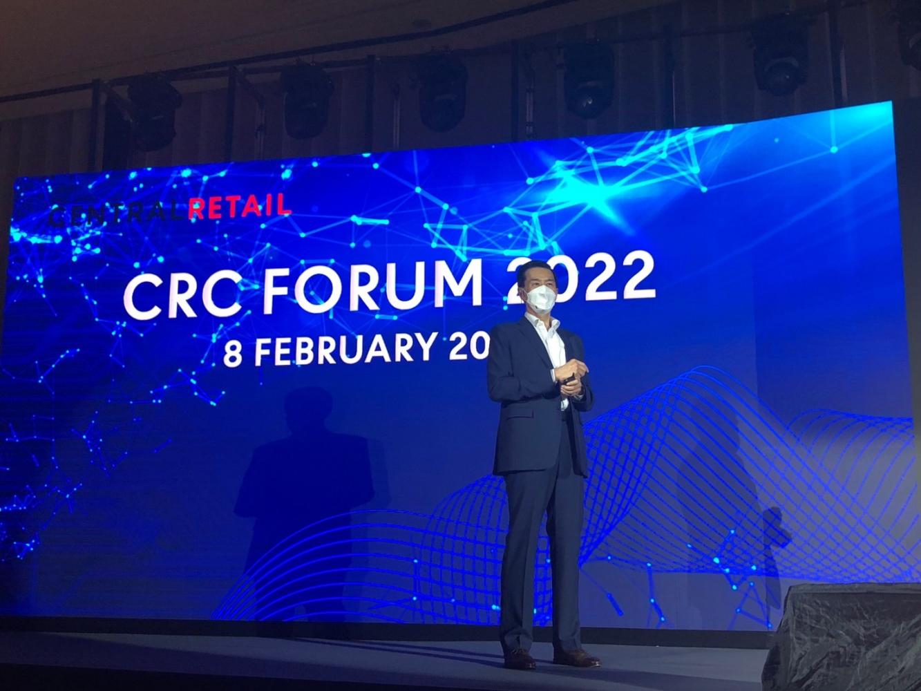 Mr Yol says CRC plans to invest 100 billion baht over the next five years. Pitsinee Jitpleecheep